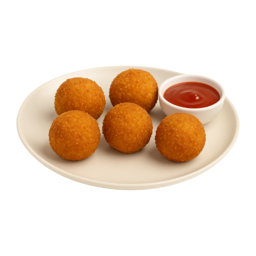 Potato corn cheese balls