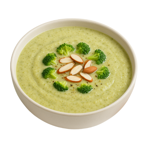 Broccoli Almond Soup